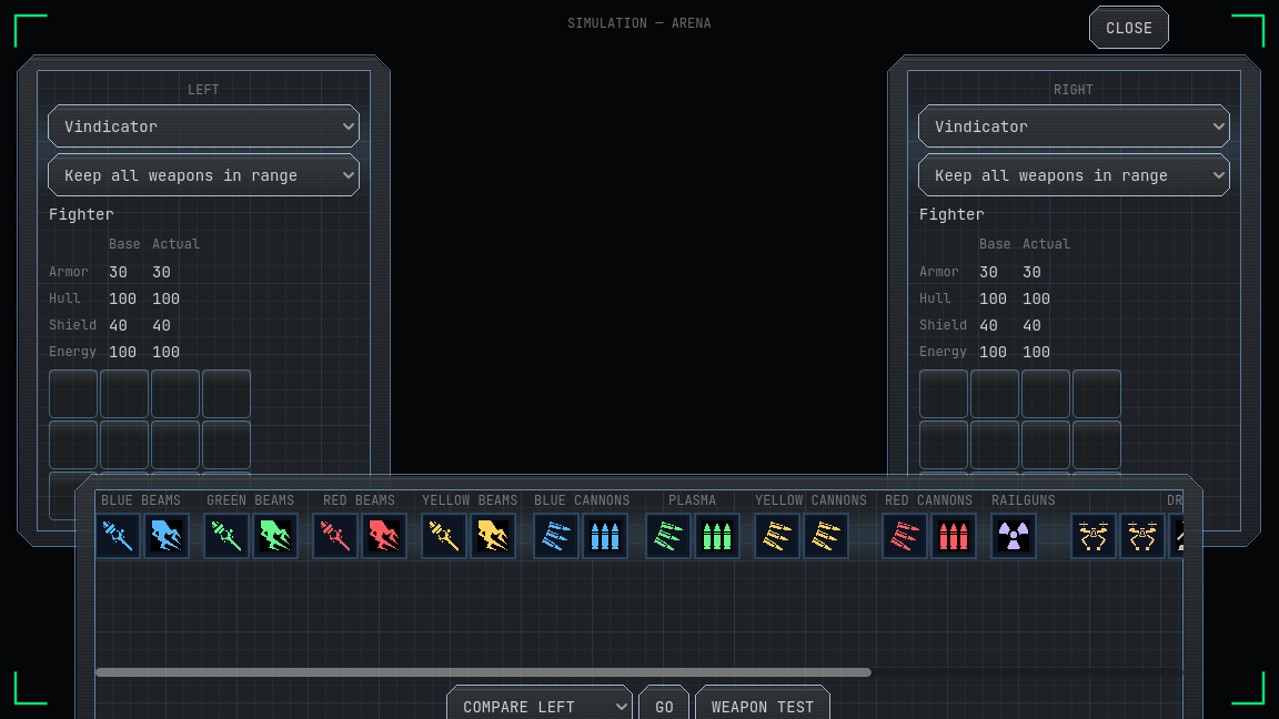 Modular skin and arena configuration